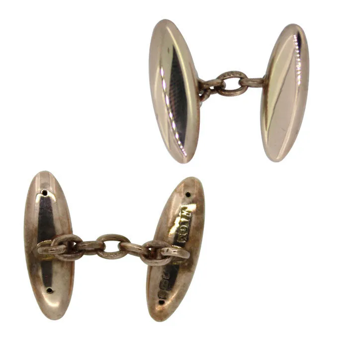 9ct Rose Gold Cufflinks