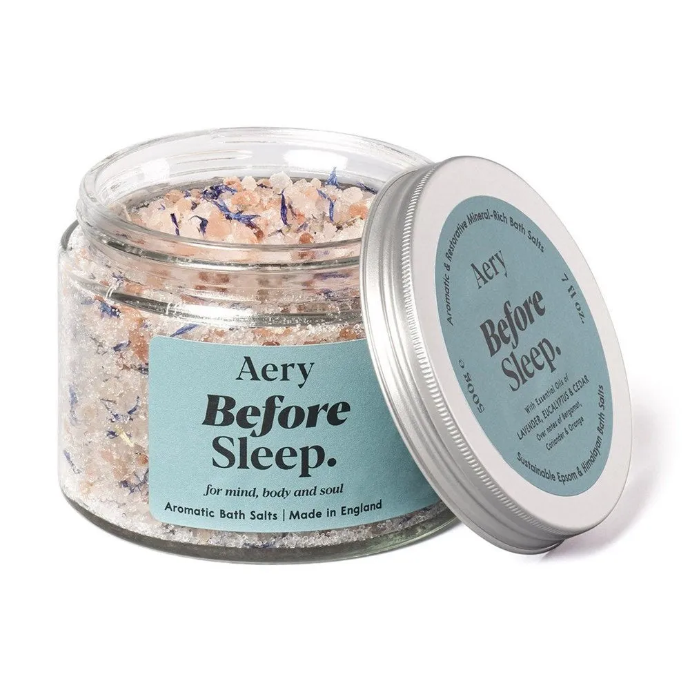 Aery Living: Aromatherapy Bath Salts Before Sleep