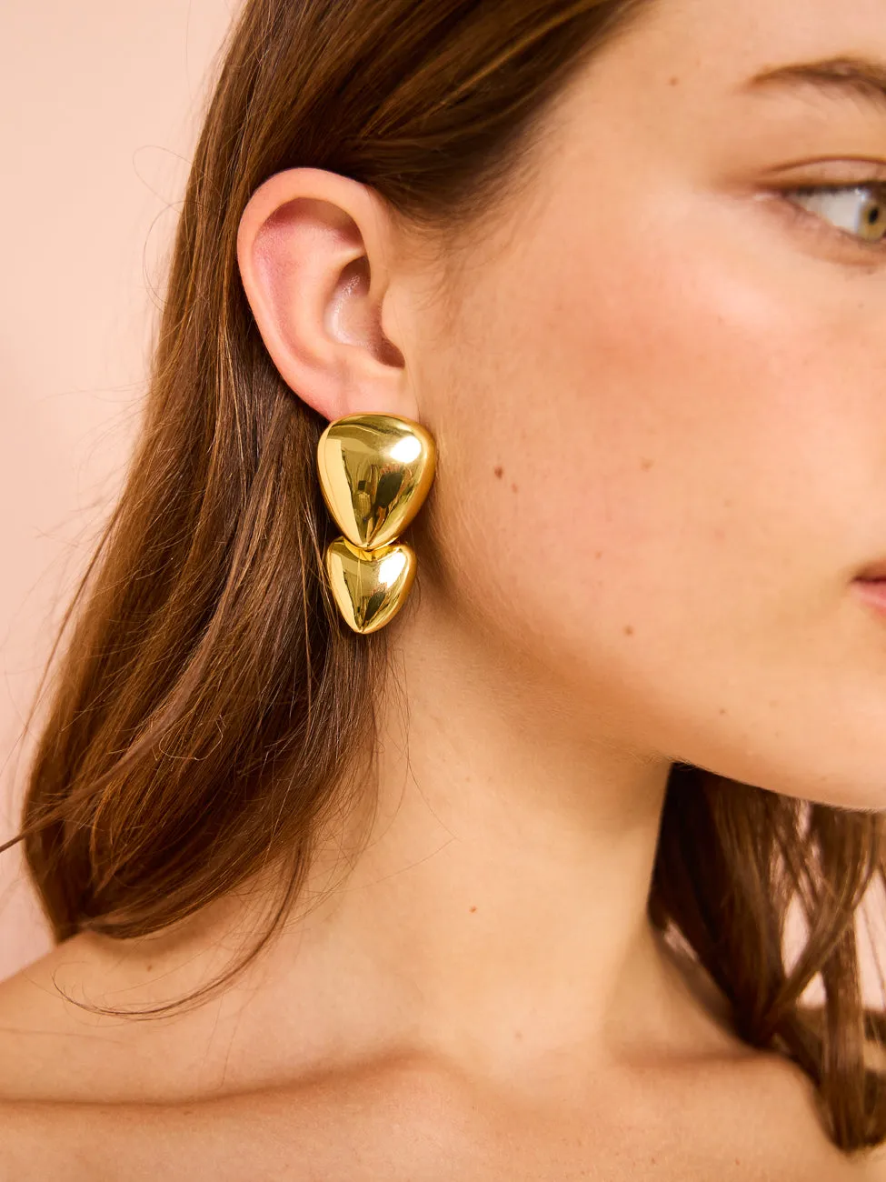 Amber Sceats Seychelles Earrings in Gold