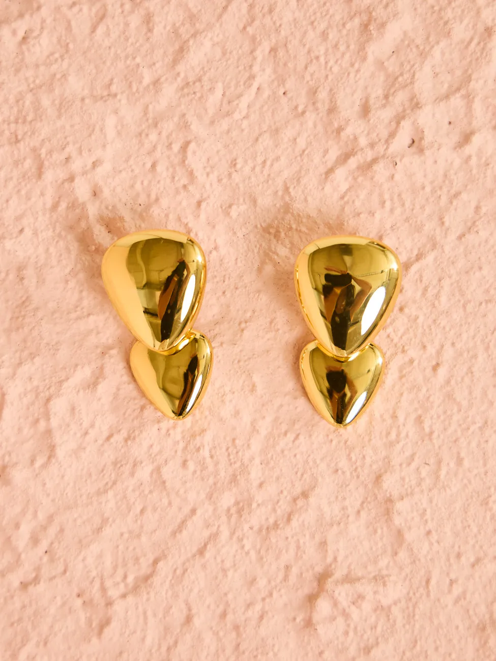 Amber Sceats Seychelles Earrings in Gold