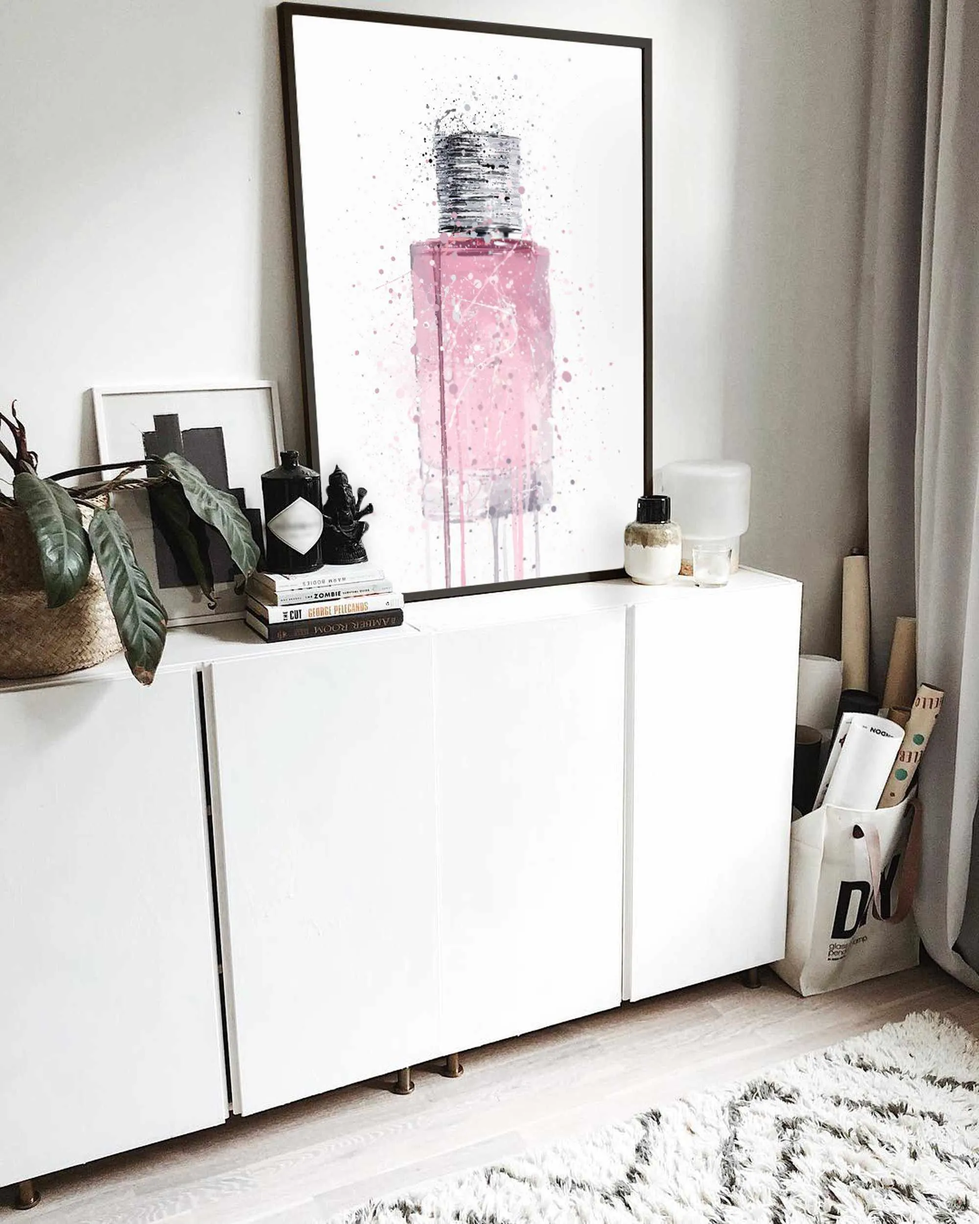 Fragrance Bottle Wall Art Print 'Twilight'