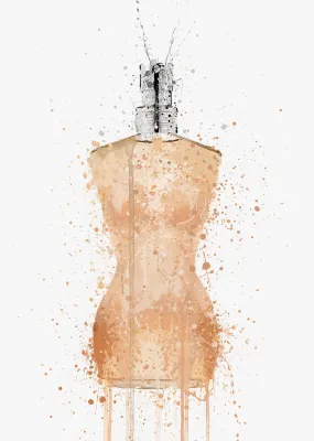 Fragrance Bottle Wall Art Print 'Venus'