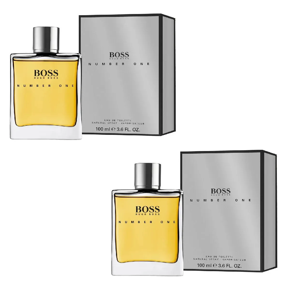 Hugo Boss Number One EDT Perfume for Men 100 ml (100 ml x 2pcs.)