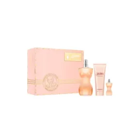 Jean Paul Gaultier Classique Eau de Toilette Women's Gift Set Spray (100ml) with Body Lotion & 6ml EDT