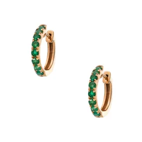 Lillian Rose Gold Emerald 2mm