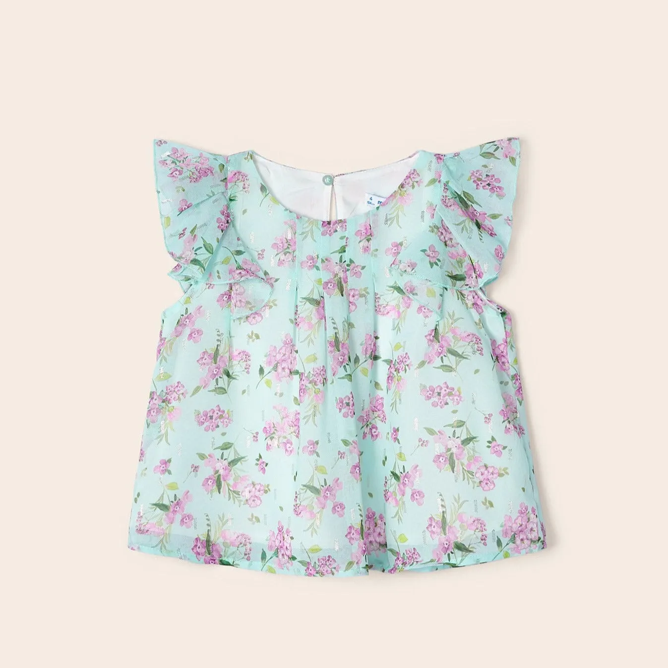 Mayoral Girl Floral Blouse