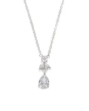 Mixed CZ Pendant Necklace