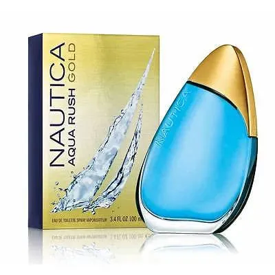 Nautica Aqua Rush Gold EDT Perfume for Men 100 ml