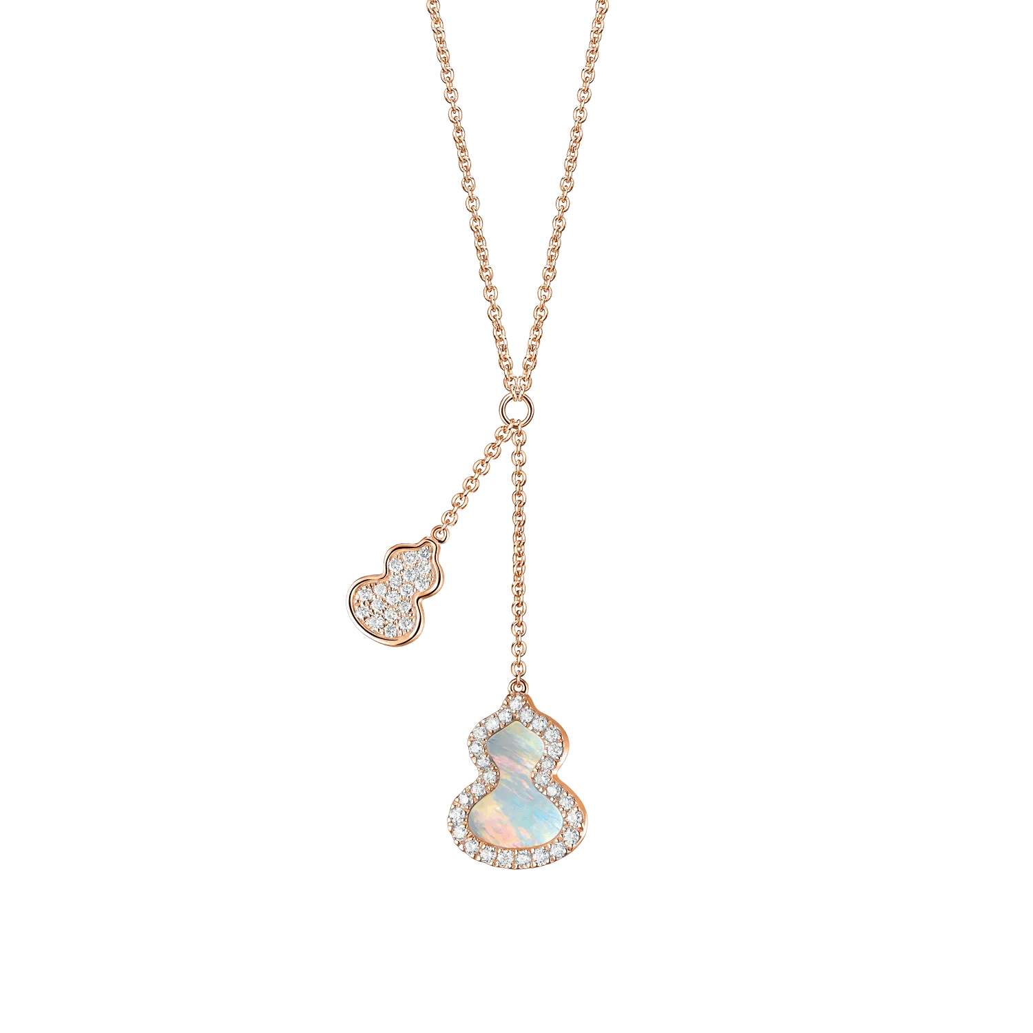 Petite Wulu Necklace Mother of Pearl