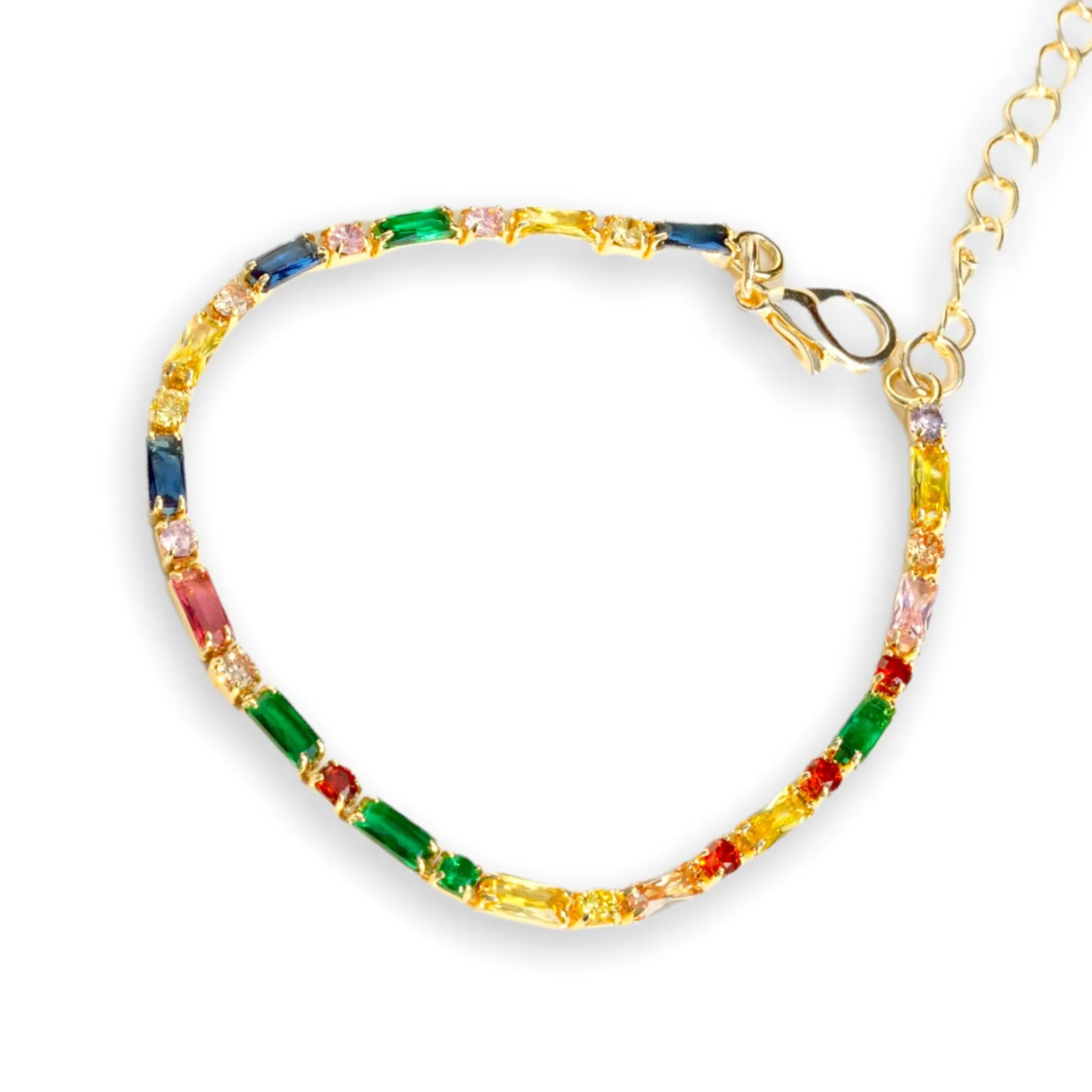 Rainbow Lotis Bracelet