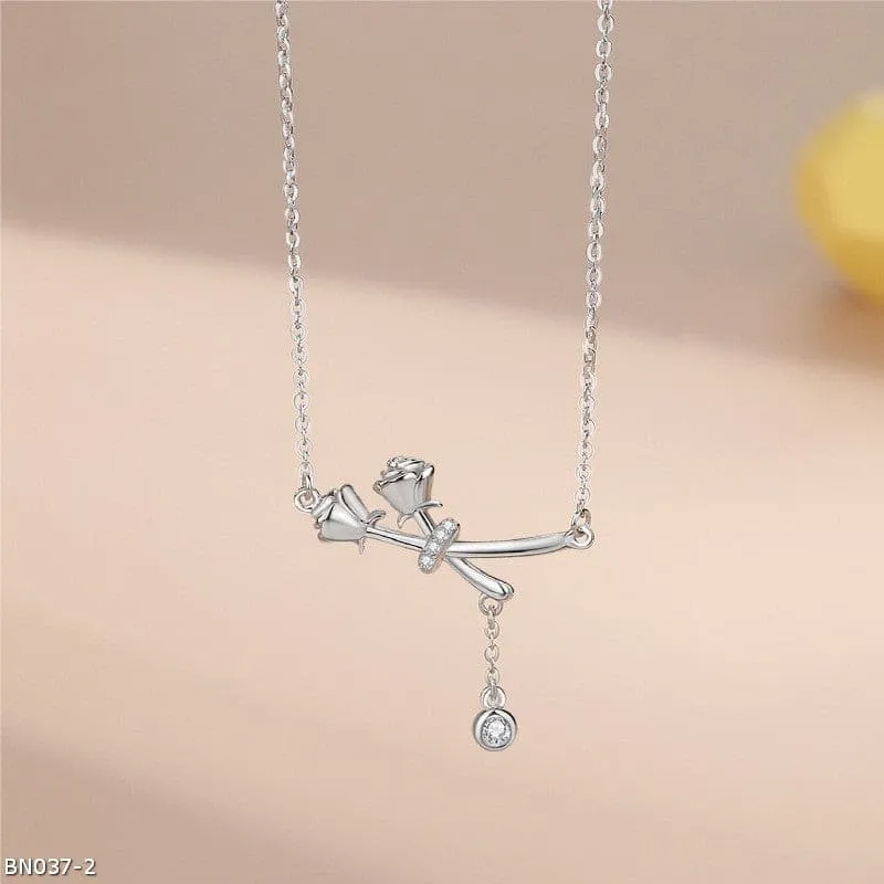 Rose necklace