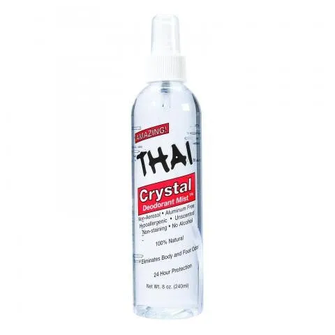 Thai Deoderant Stone Thai Crystal Mist Deodorant Pum (1x8 Oz)