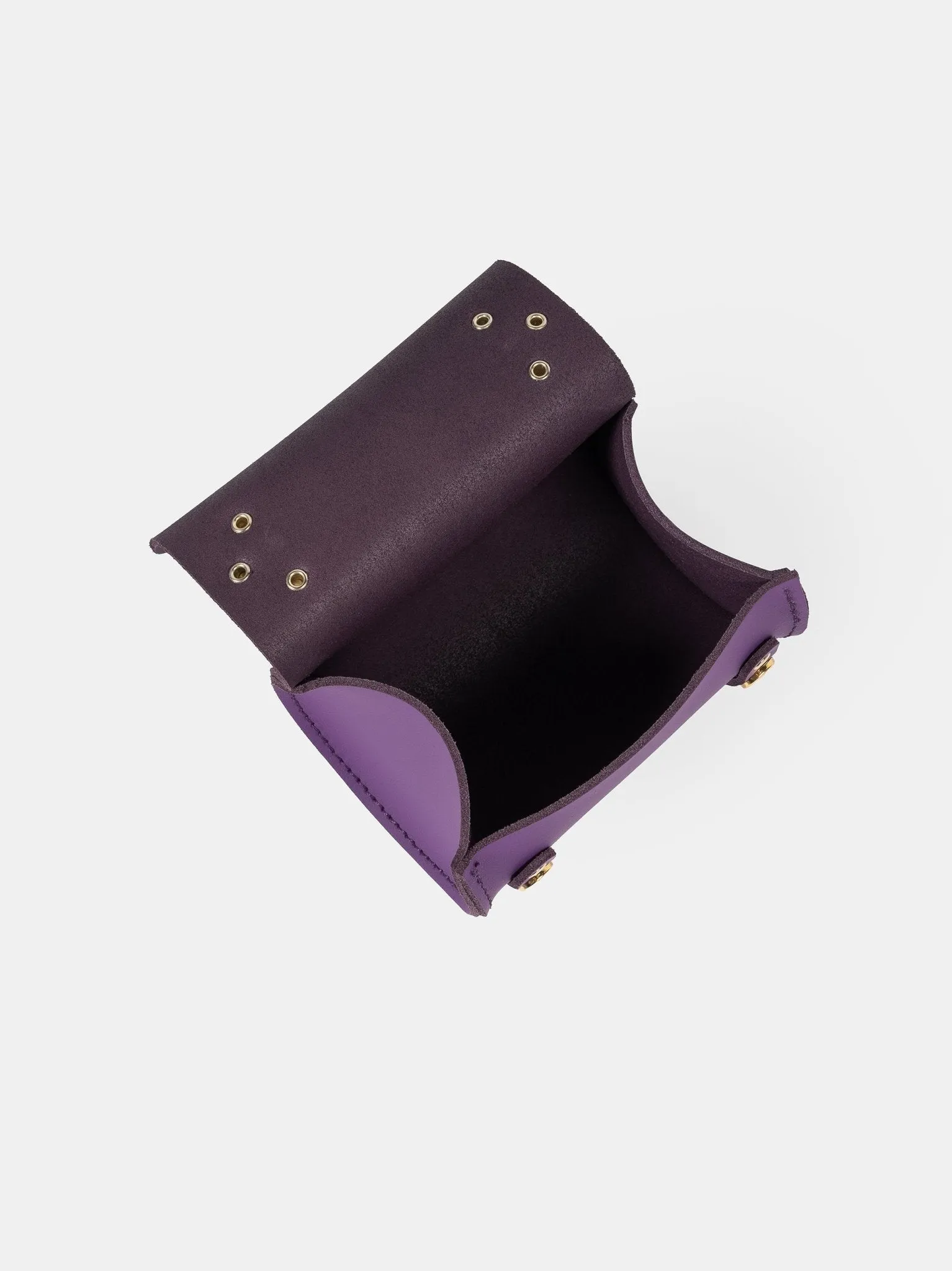 The Micro Bowls Bag - Purple Sapphire Matte