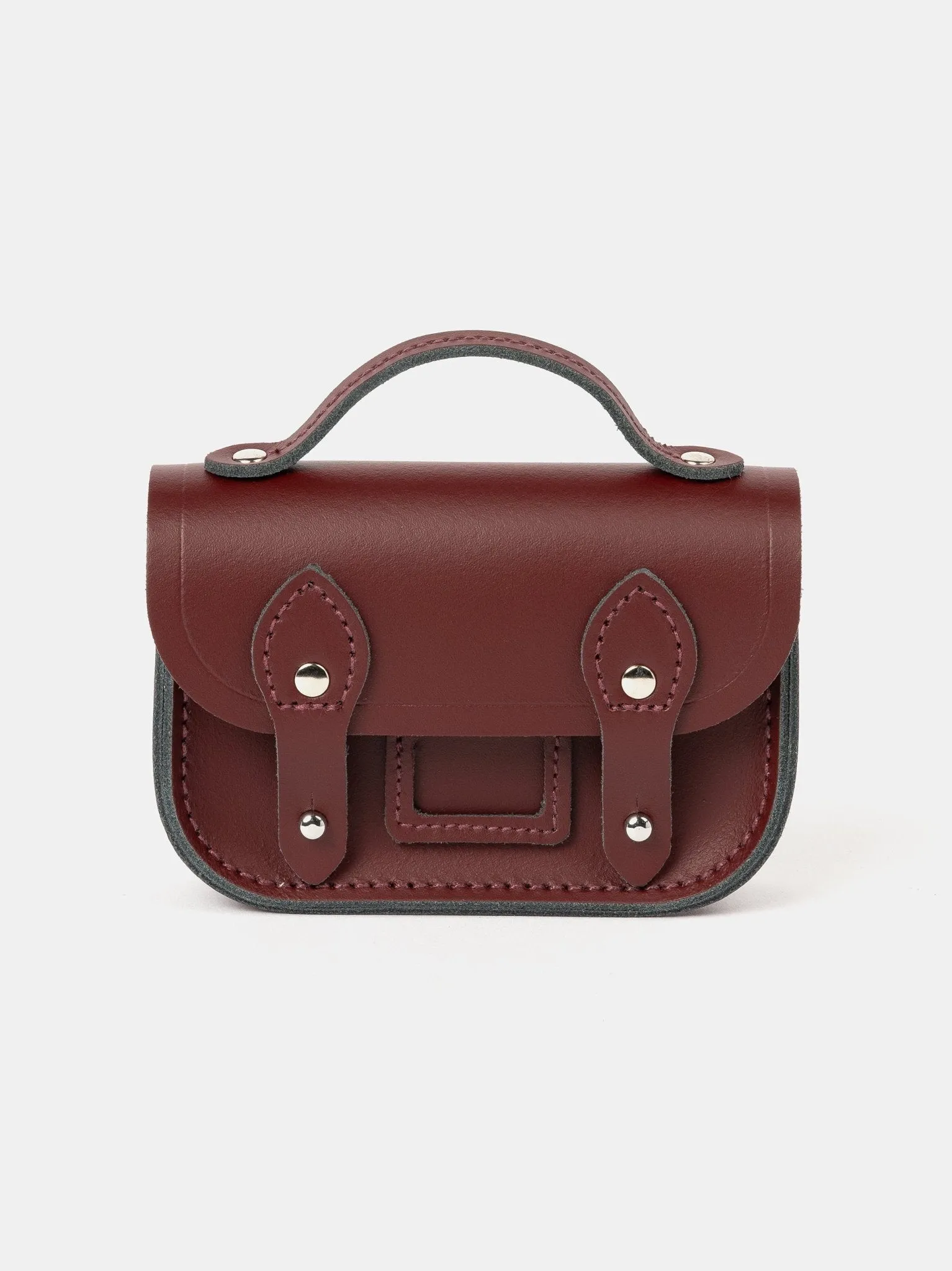 The Micro Satchel - Oxblood