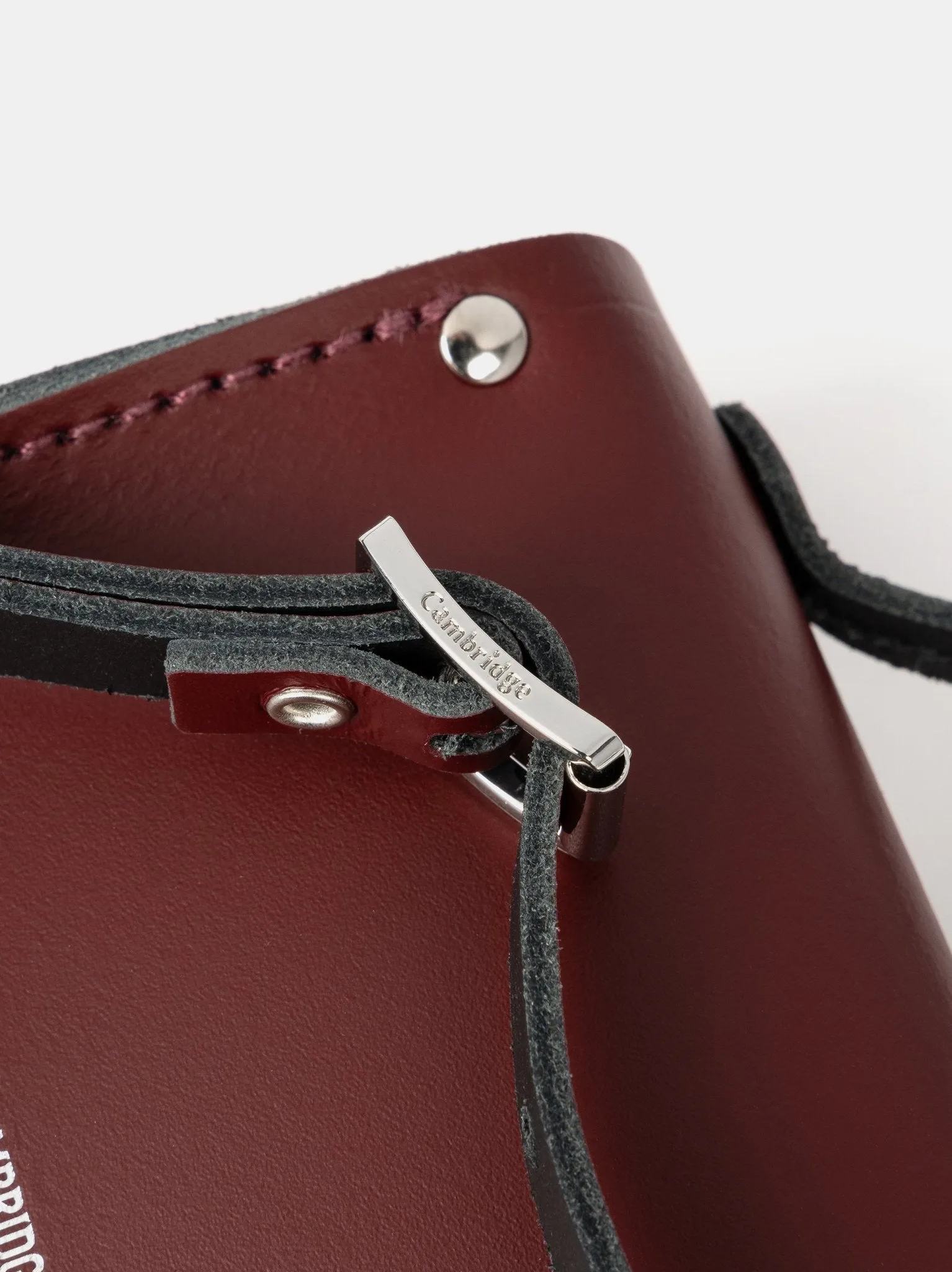 The Micro Satchel - Oxblood