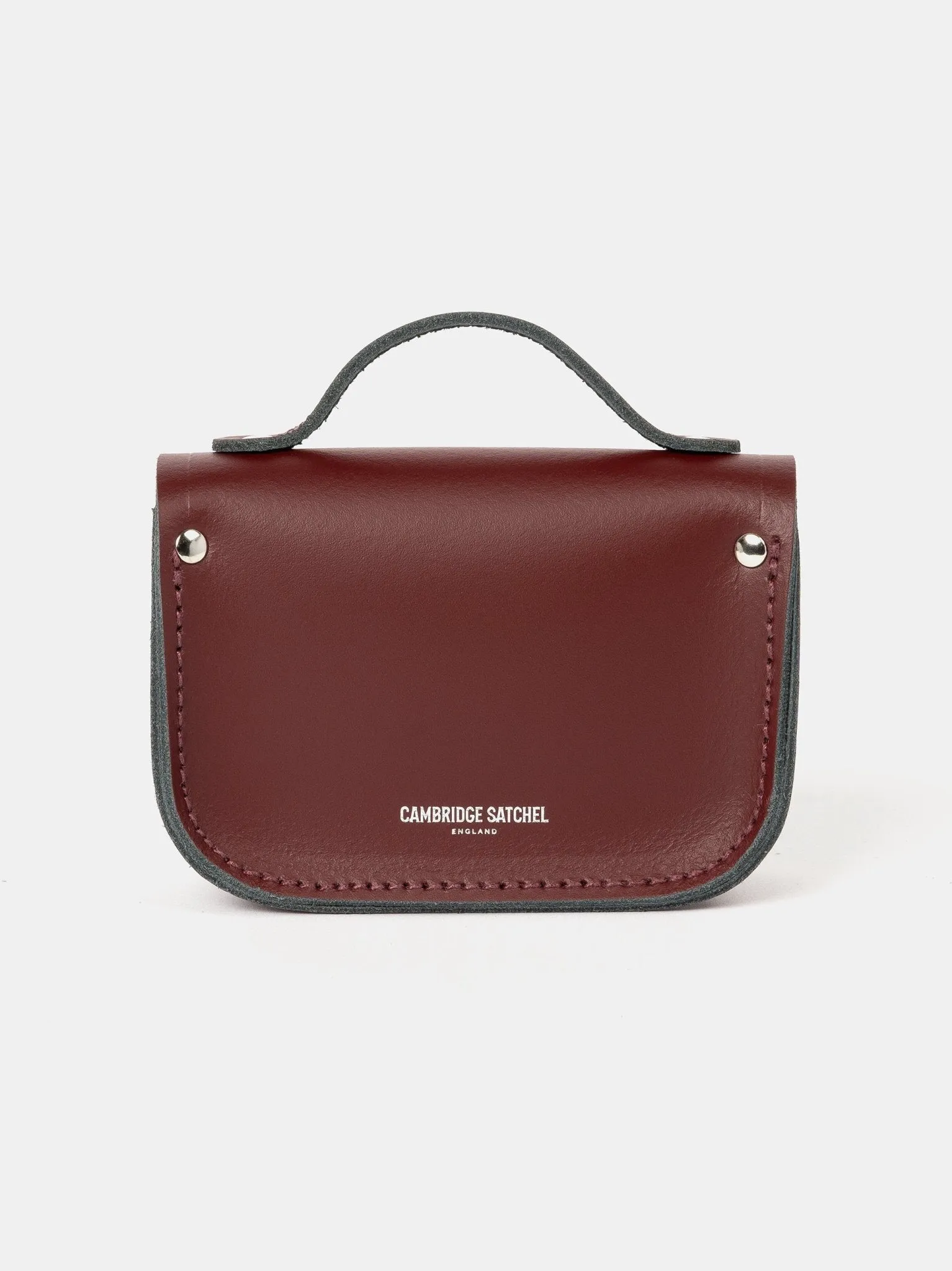 The Micro Satchel - Oxblood