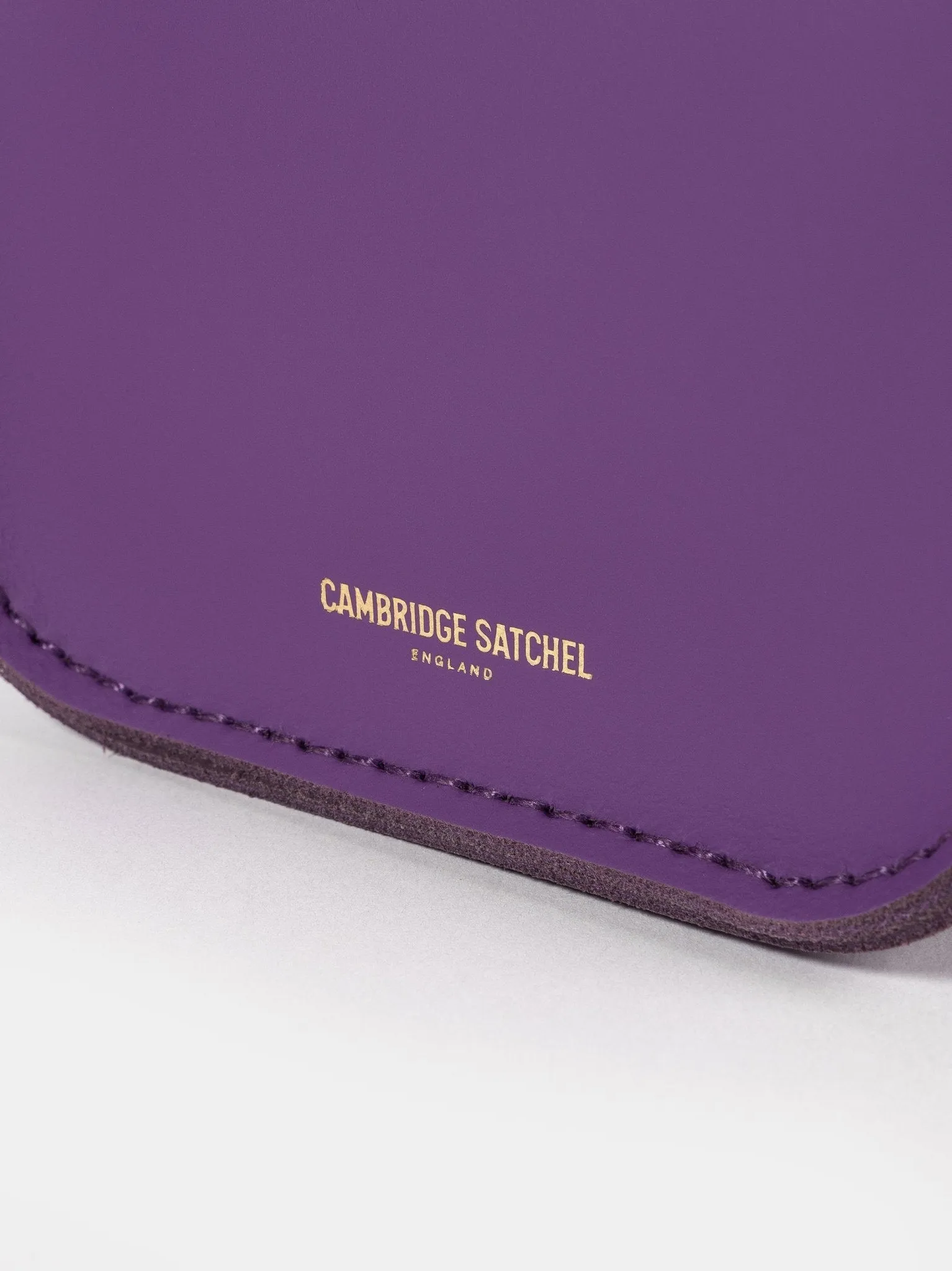 The Micro Satchel - Purple Sapphire Matte