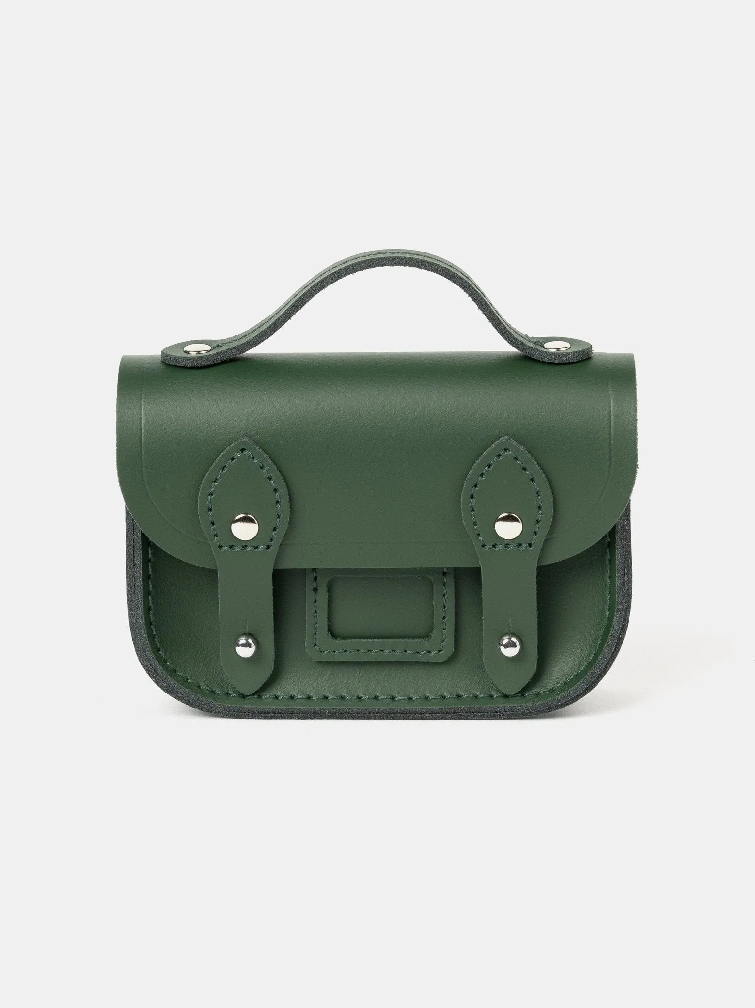 The Micro Satchel - Racing Green