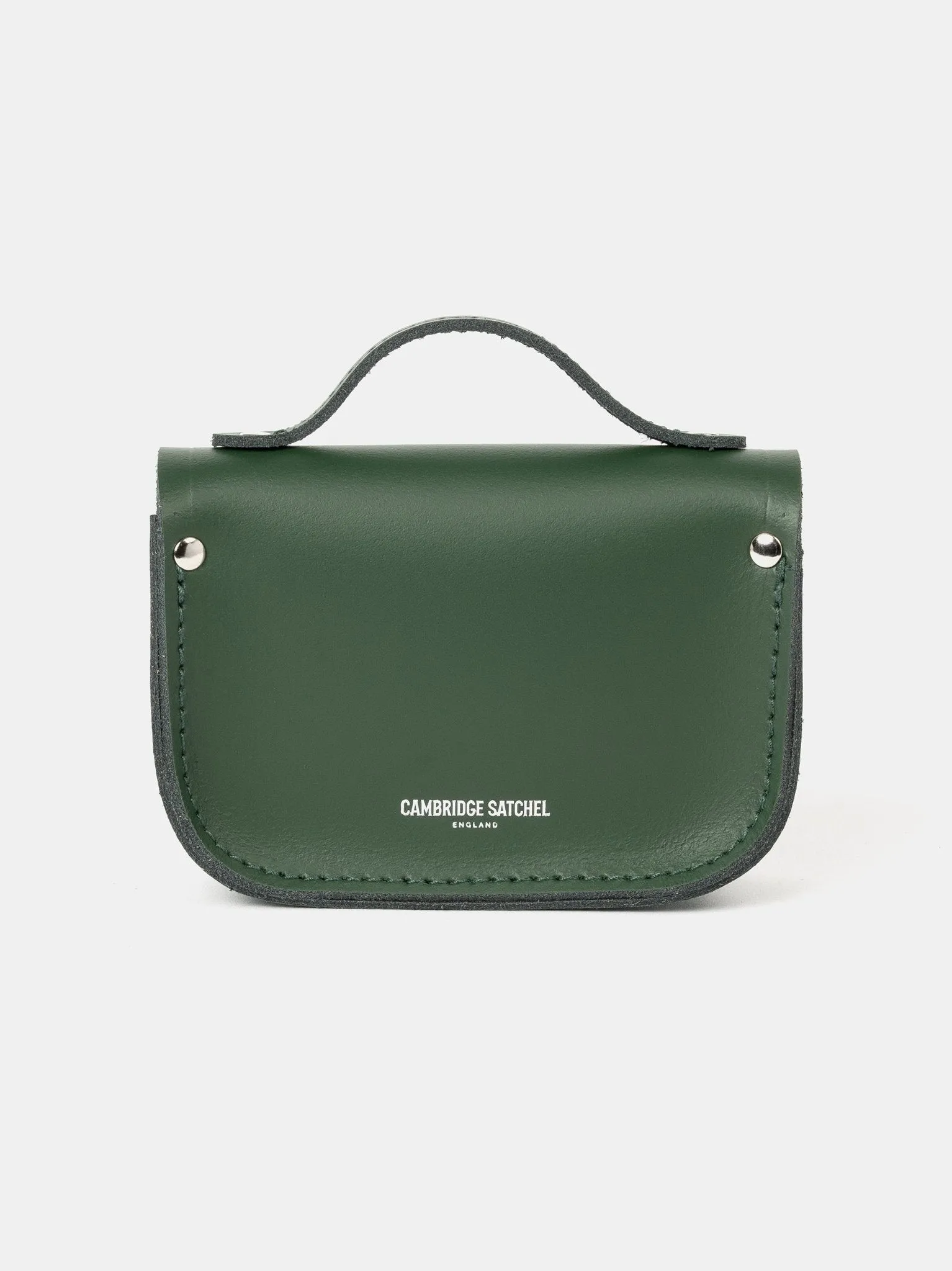 The Micro Satchel - Racing Green