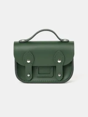 The Micro Satchel - Racing Green