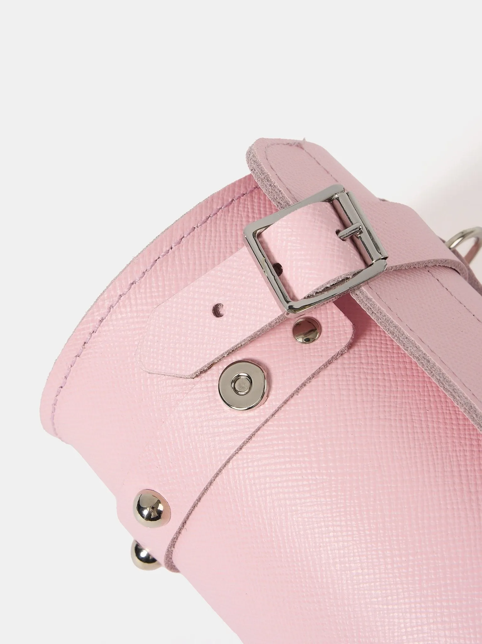 The Mini Bowls Bag - Fondant Pink Saffiano