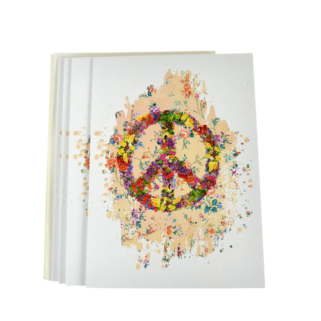 Walter Knabe Notecard Set Floral Peace