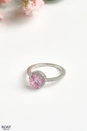 Zircon Ring (064-Rose)